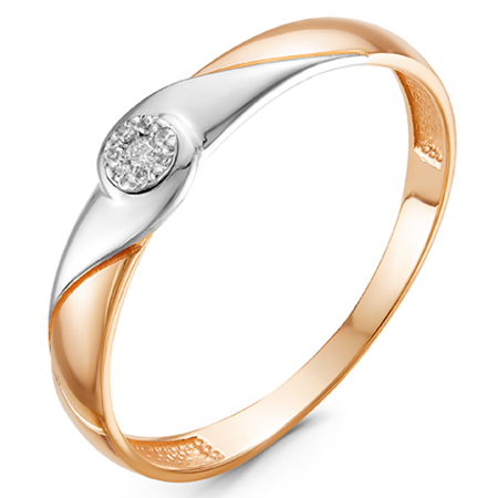 Кольцо, золото, бриллиант, БР111133